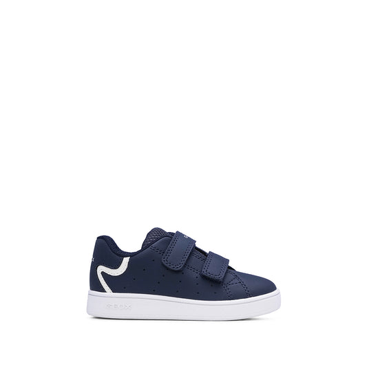 Zapatillas casuales de piel sintética azul para niño