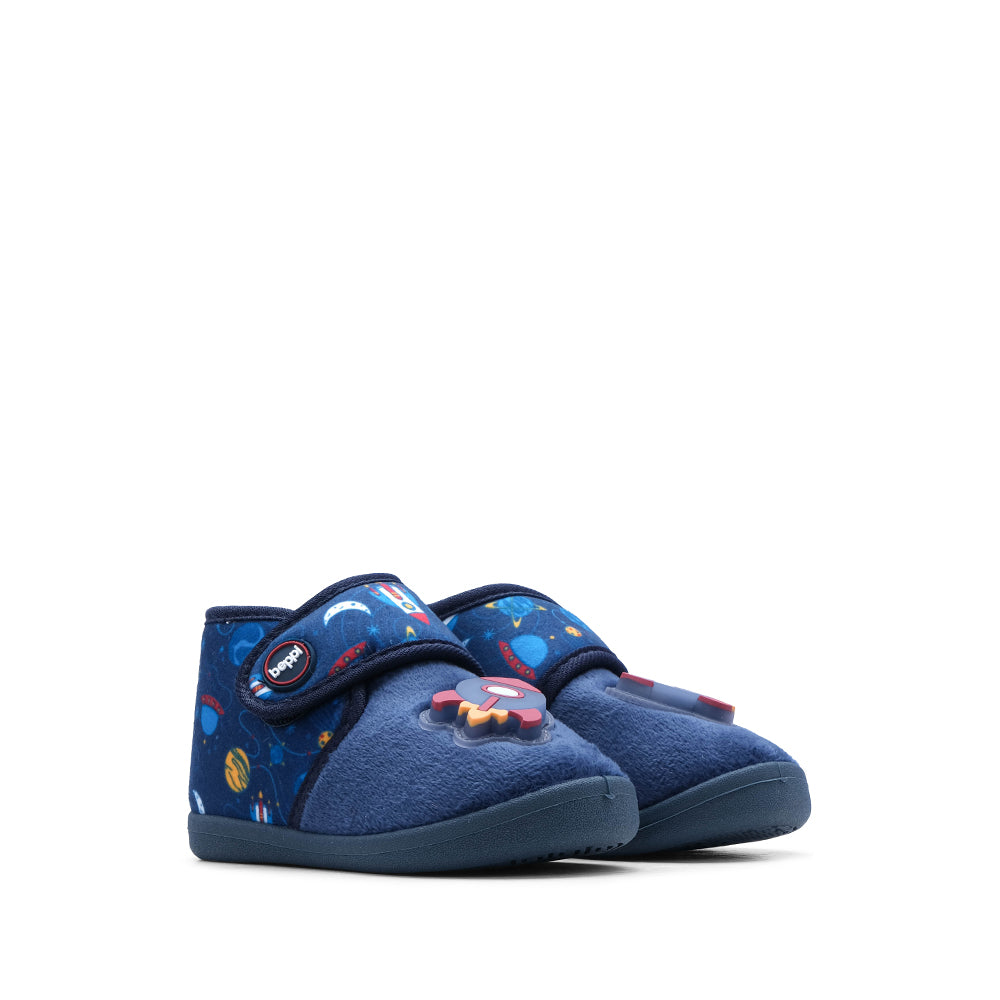 Pantufa Homewear Criança Azul Marinho