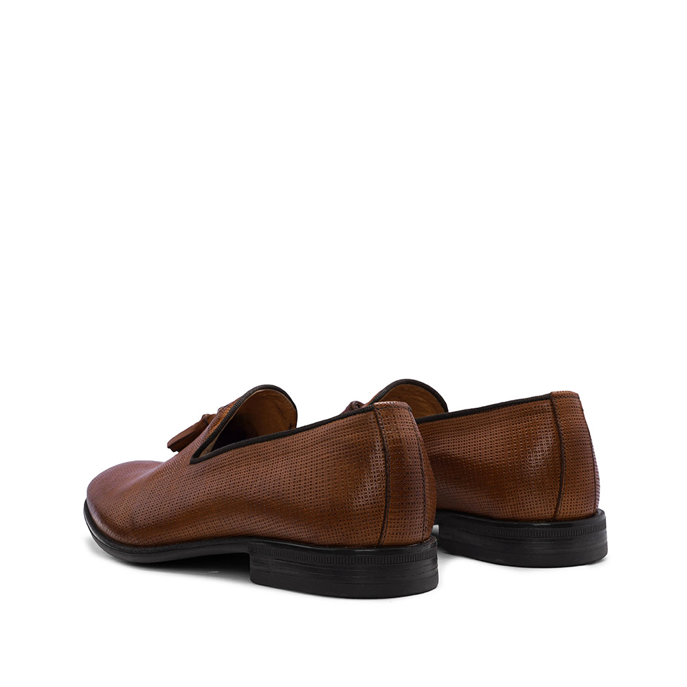 Sapato Clássico Homem Pele Camel
