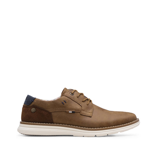 Sapato Casual Homem Camel