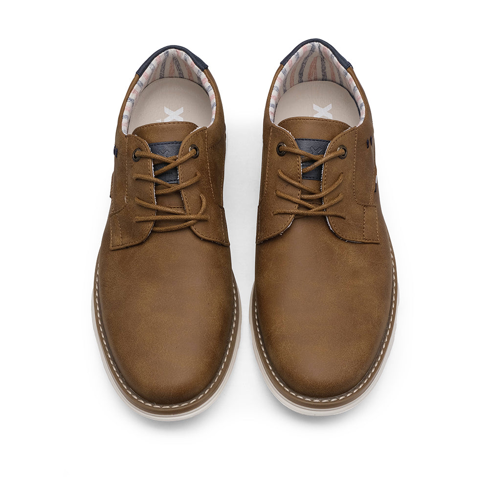 Sapato Casual Homem Camel