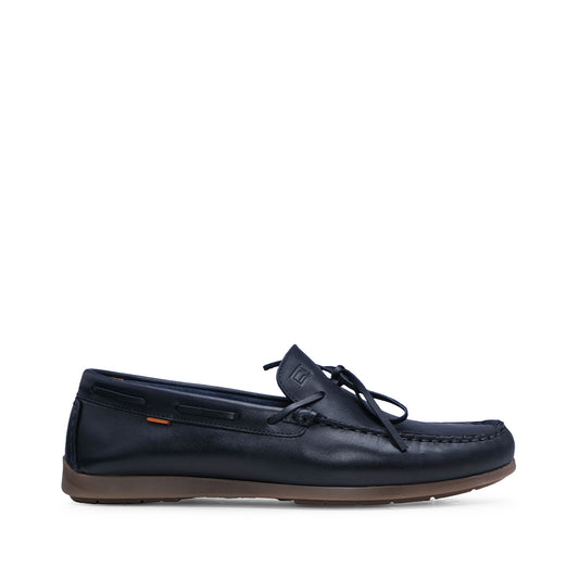 Sapato Mocassim Homem Pele Azul