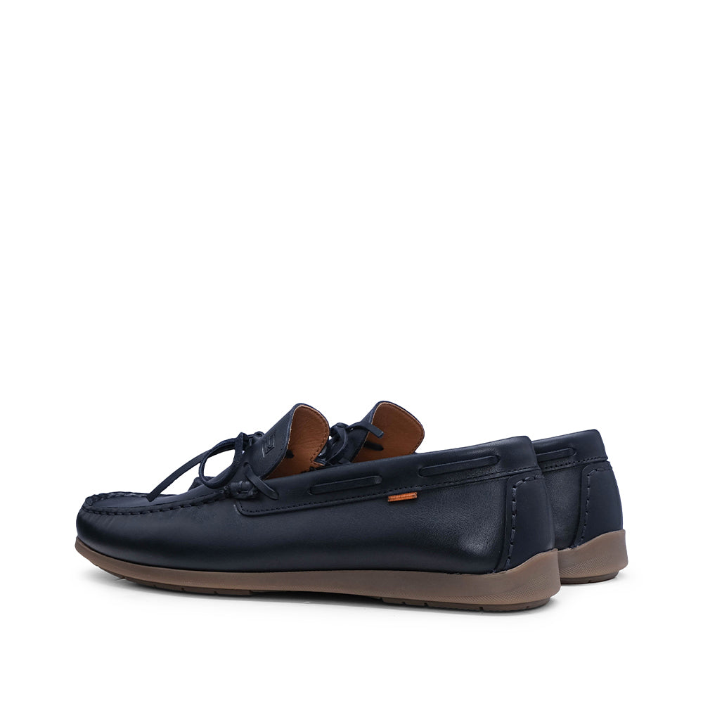 Sapato Mocassim Homem Pele Azul