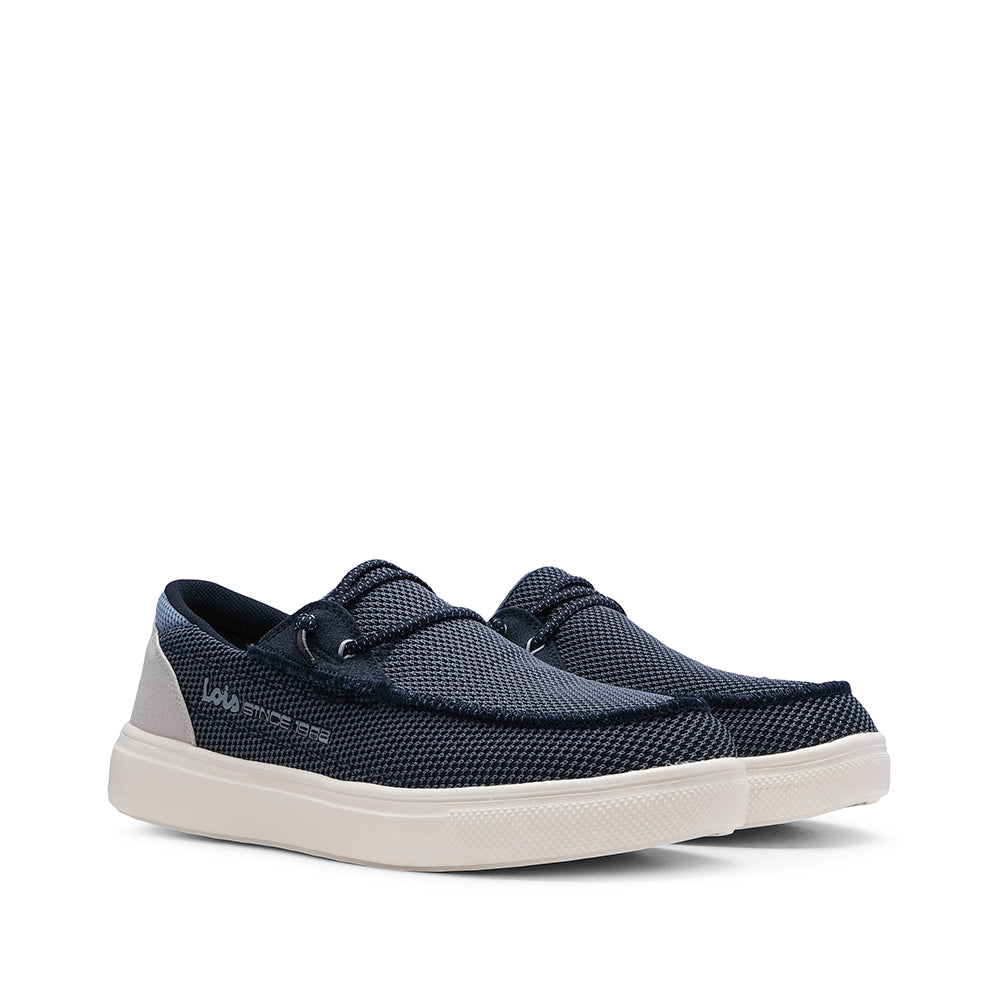 Sapato Mocassim Homem Azul Marinho