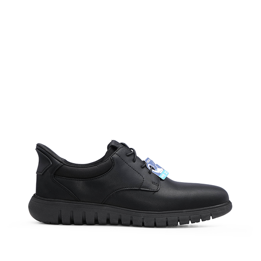 Sapato Casual Homem Pele Preto