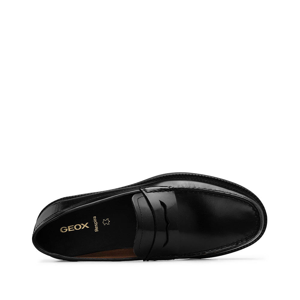 Sapato Mocassim Homem Polido Preto