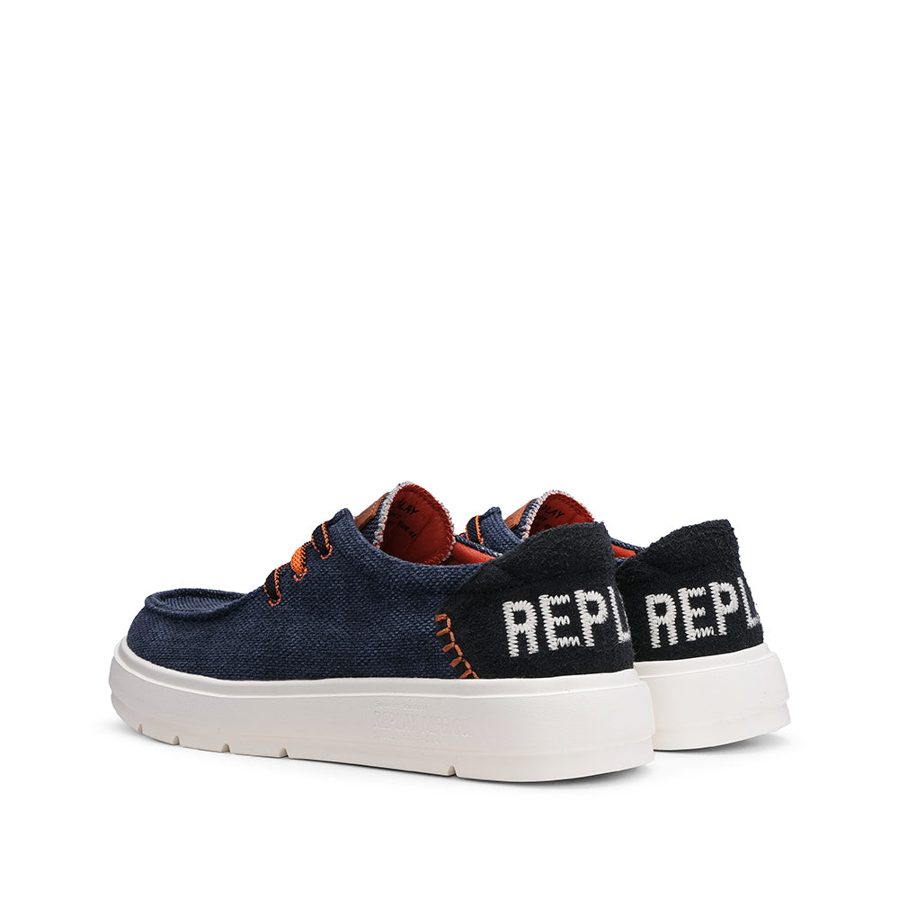 Sapato Casual Homem Azul Marinho