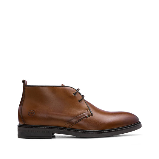 Botim Clássico Homem Pele Camel