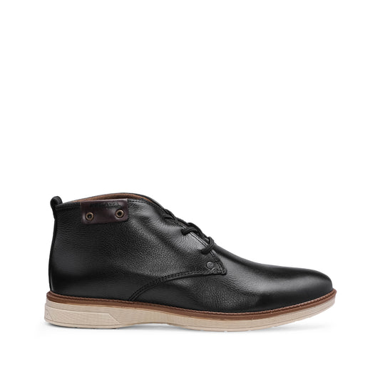 Botim Casual Homem Pele Preto