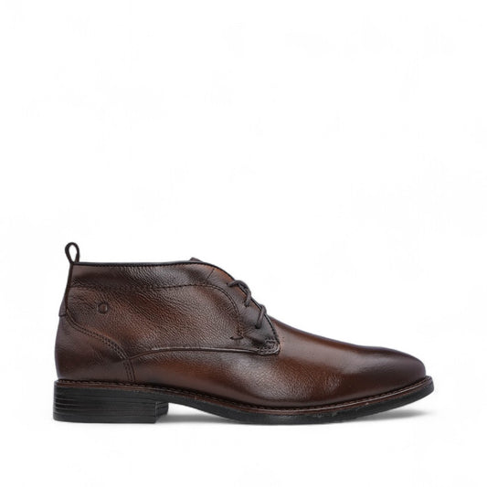Botim Casual Homem Pele Camel