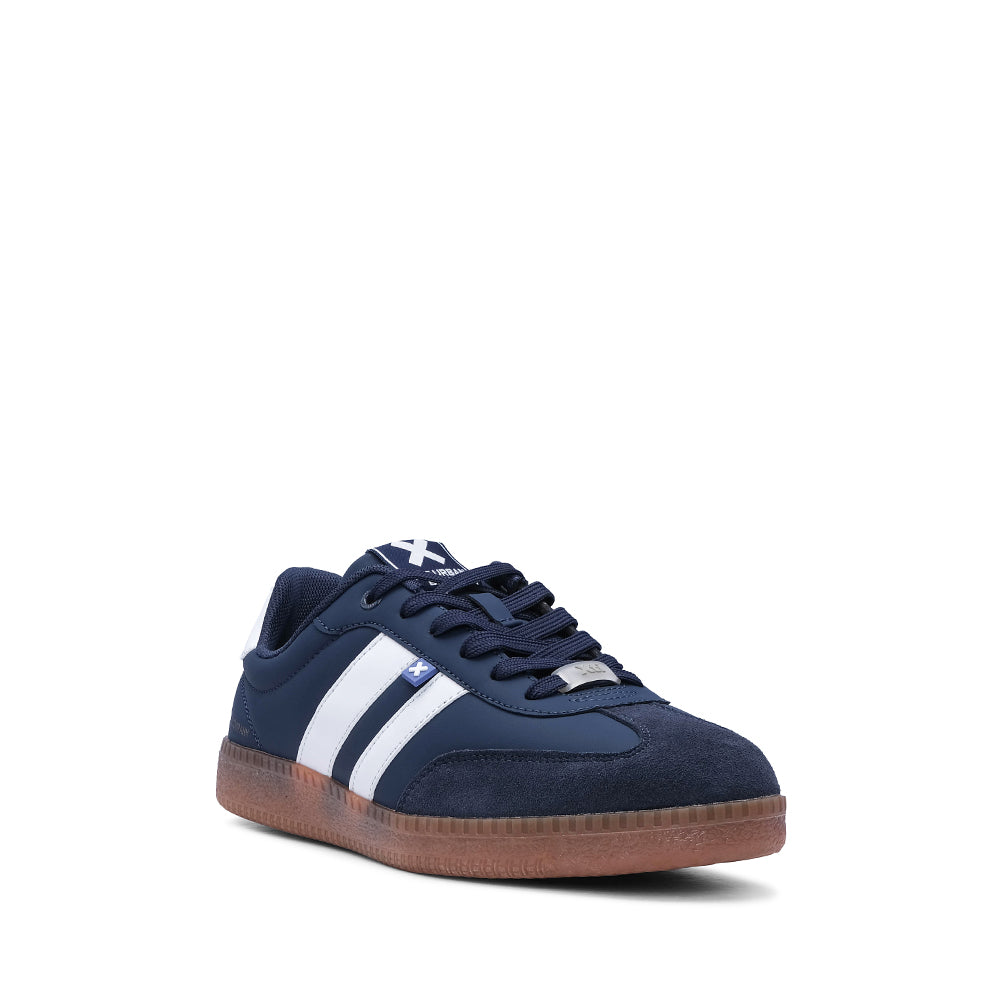 Sapatilha Casual Homem Pele Sintética Azul Marinho