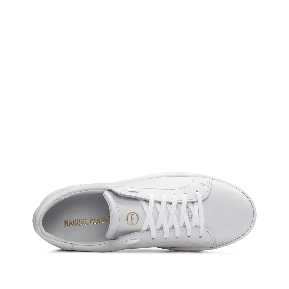 Sapatilha Casual Homem Pele Branco