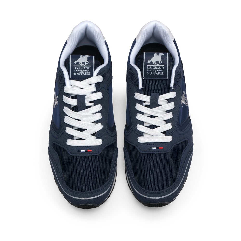 Sapatilha Casual Homem Pele Sintética Azul Marinho