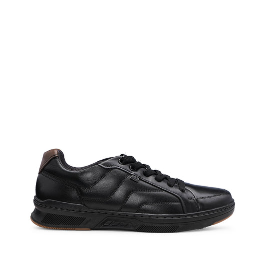 Sapatilha Casual Homem Pele Preto