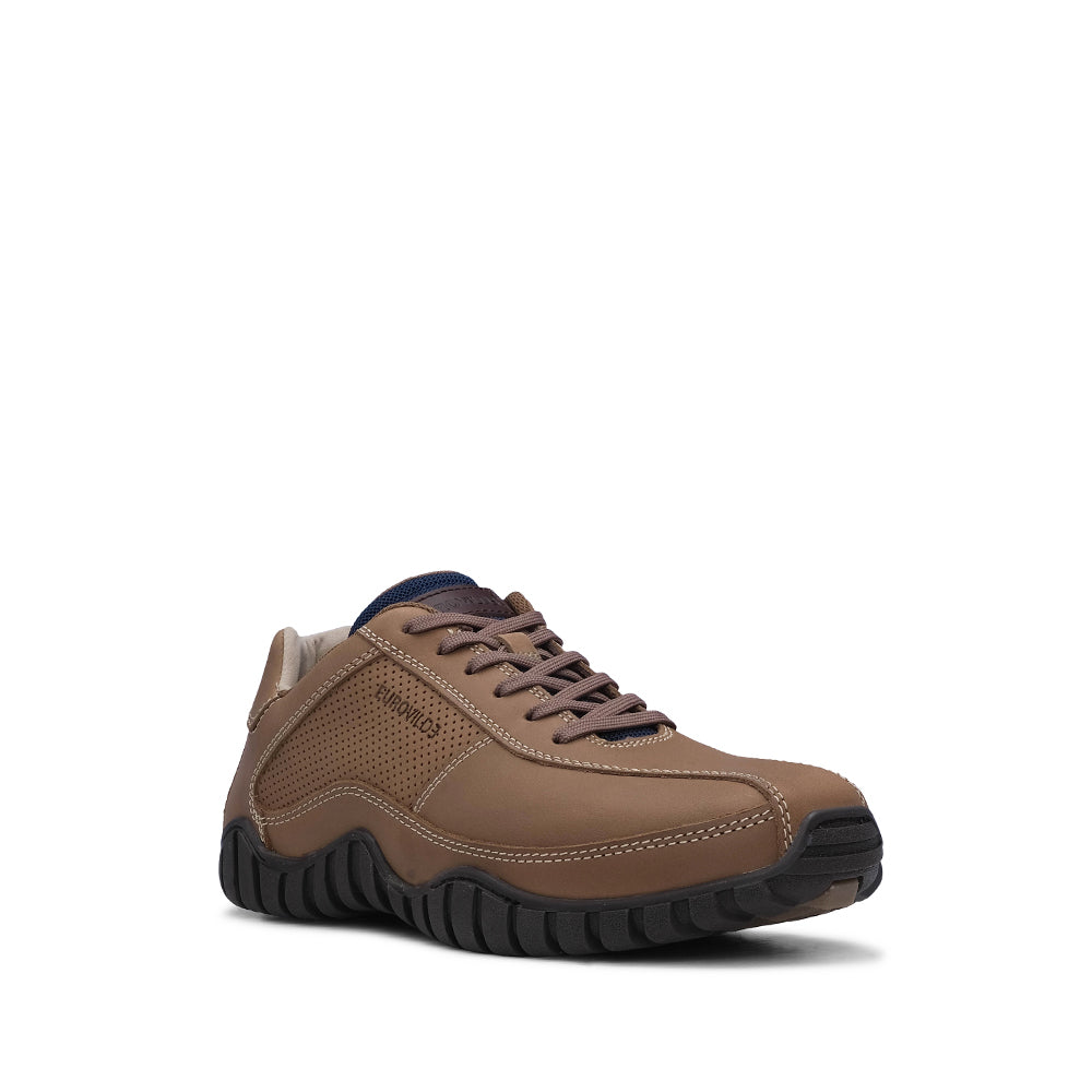 Sapatilha Casual Homem Pele Camel