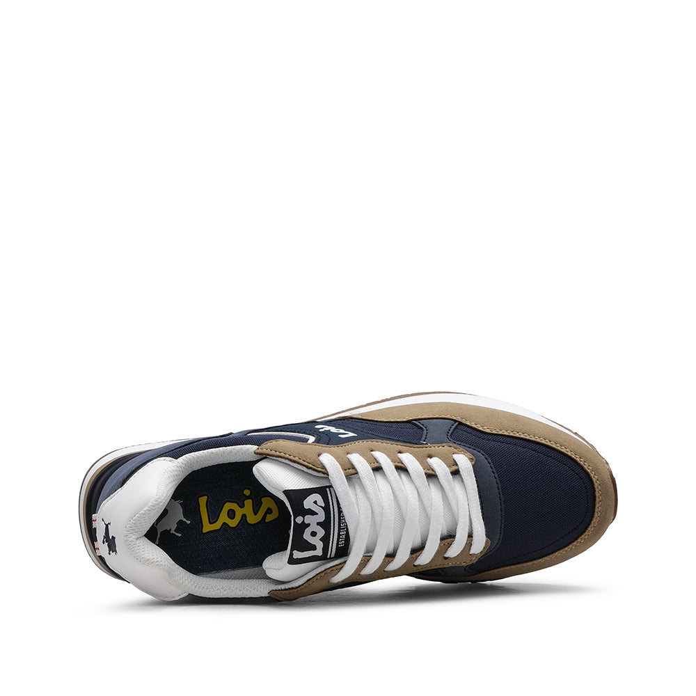 Sapatilha Casual Homem Azul Marinho