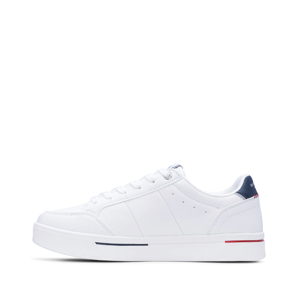 Sapatilha Casual Homem  Branco E Azul