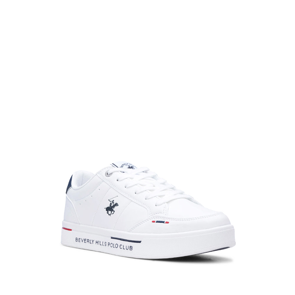 Sapatilha Casual Homem  Branco E Azul