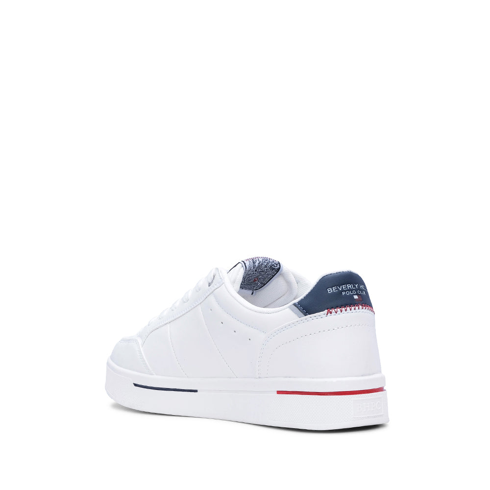 Sapatilha Casual Homem  Branco E Azul