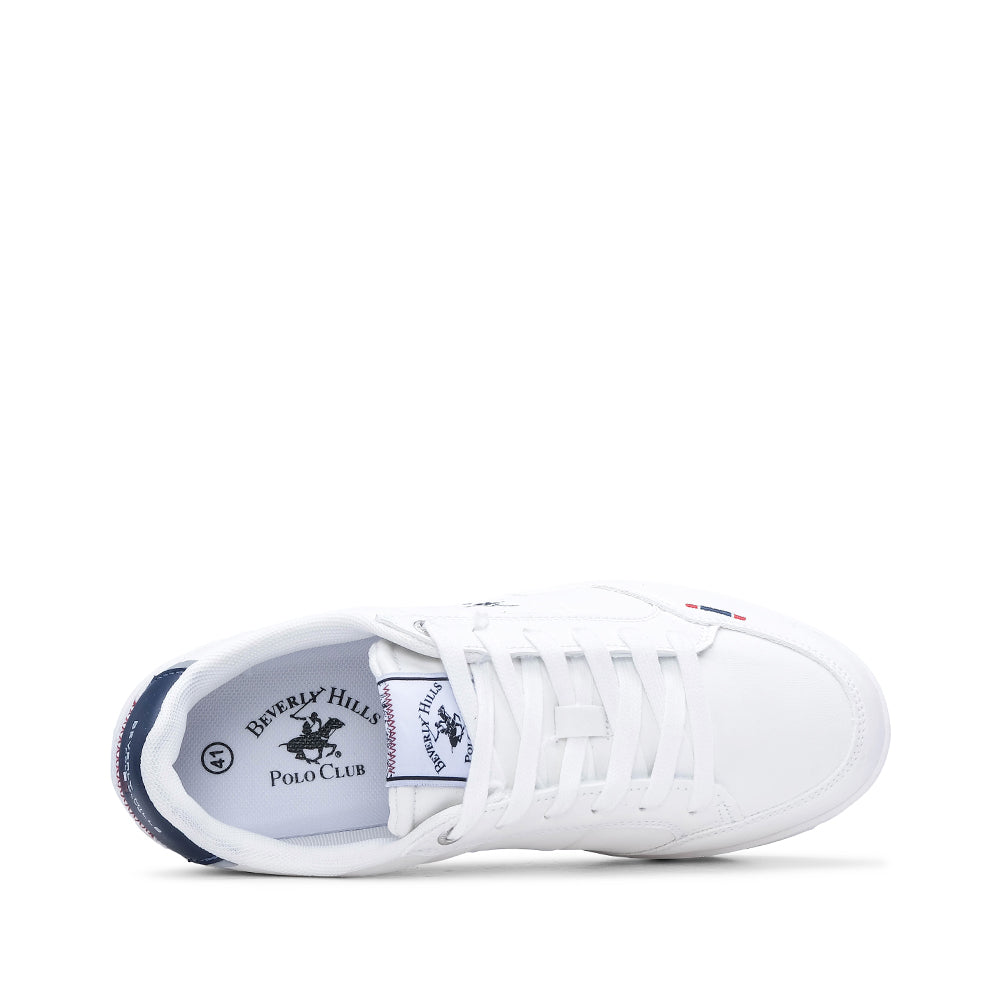 Sapatilha Casual Homem  Branco E Azul
