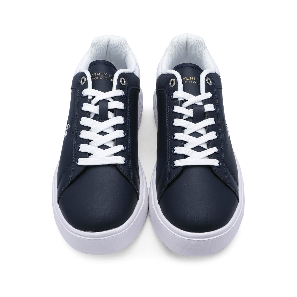 Sapatilha Casual Homem Branco E Azul