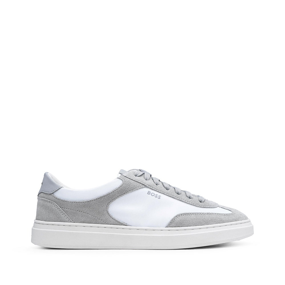 Sapatilha Casual Homem Branco E Cinza