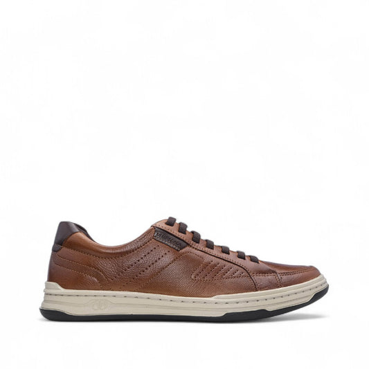 Sapatilha Casual Homem Pele Cognac