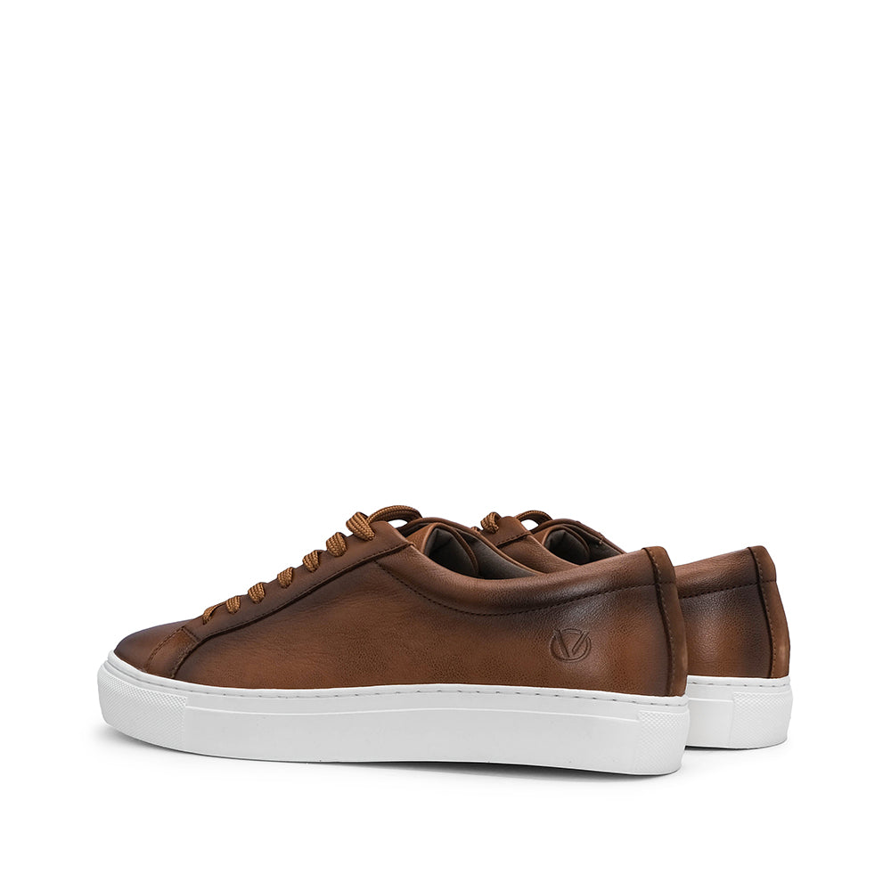 Sapatilha Casual Homem Pele Camel