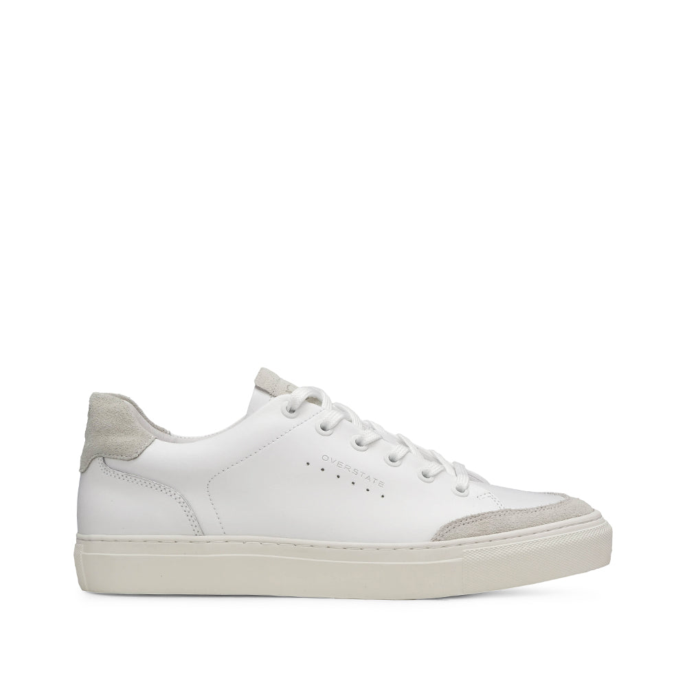 Sapatilha Casual Homem Pele Branco