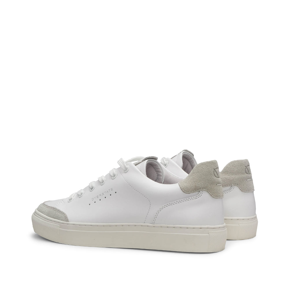 Sapatilha Casual Homem Pele Branco