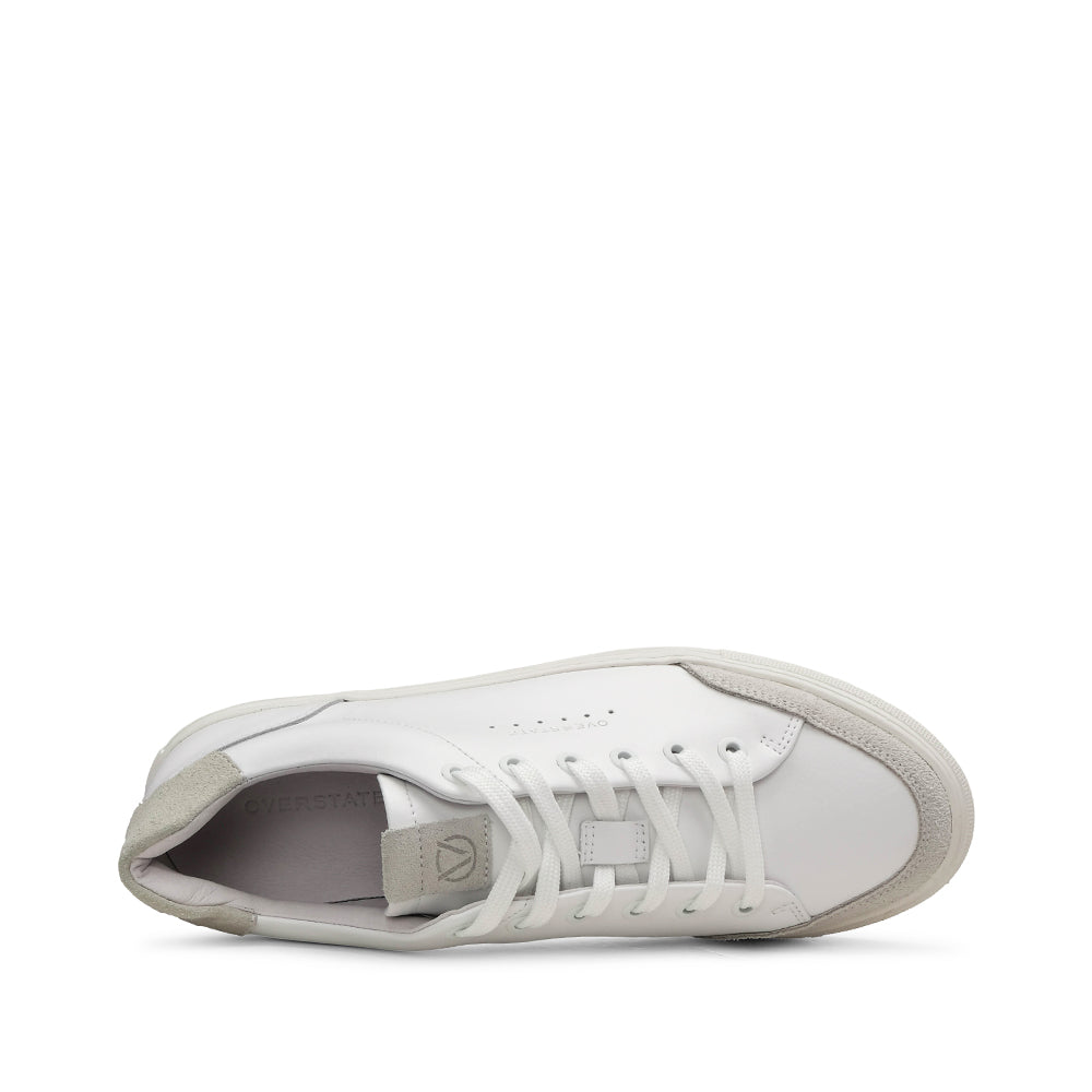 Sapatilha Casual Homem Pele Branco
