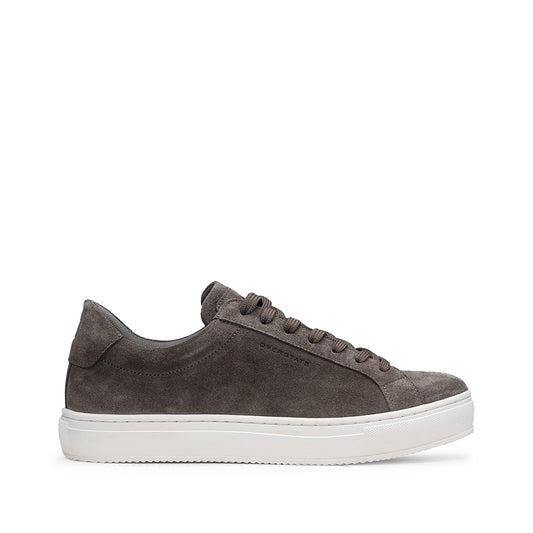 Sapatilha Casual Homem Camurça Taupe
