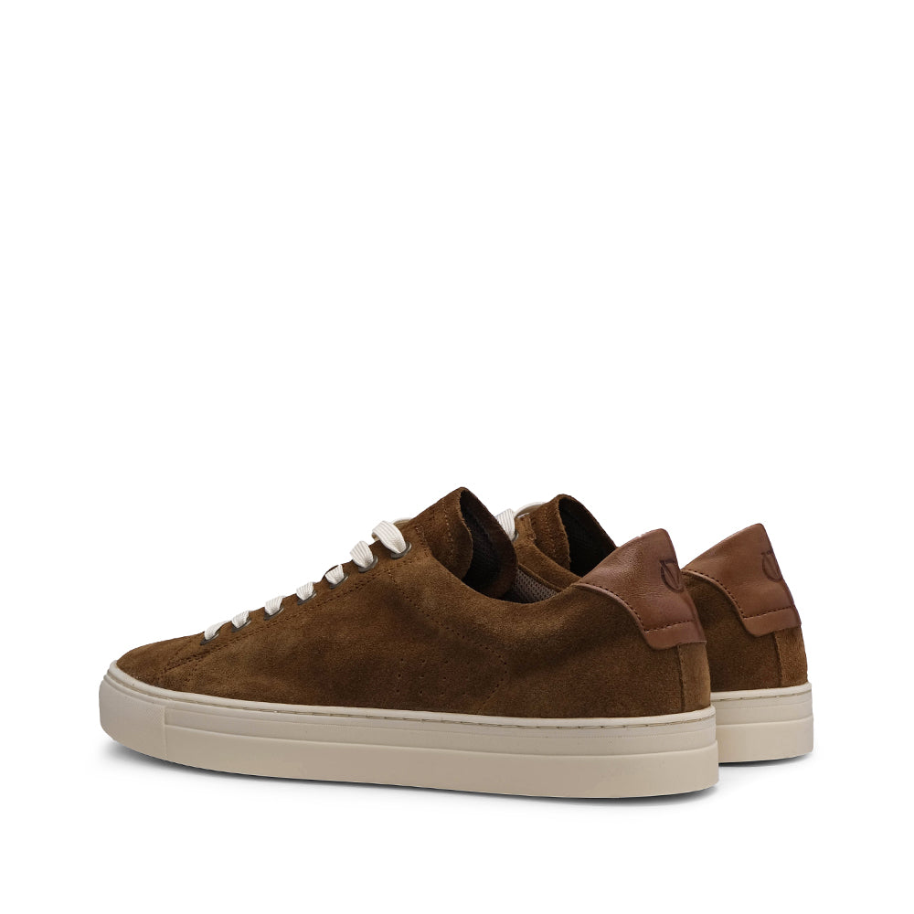 Sapatilha Casual Homem Camurça Camel