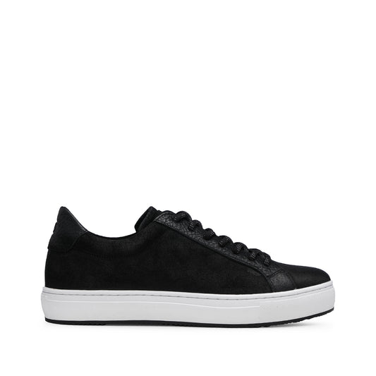 Sapatilha Casual Homem Nobuck Preto