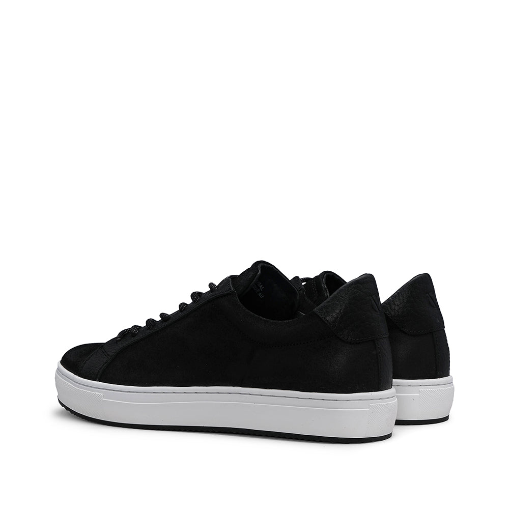 Sapatilha Casual Homem Nobuck Preto