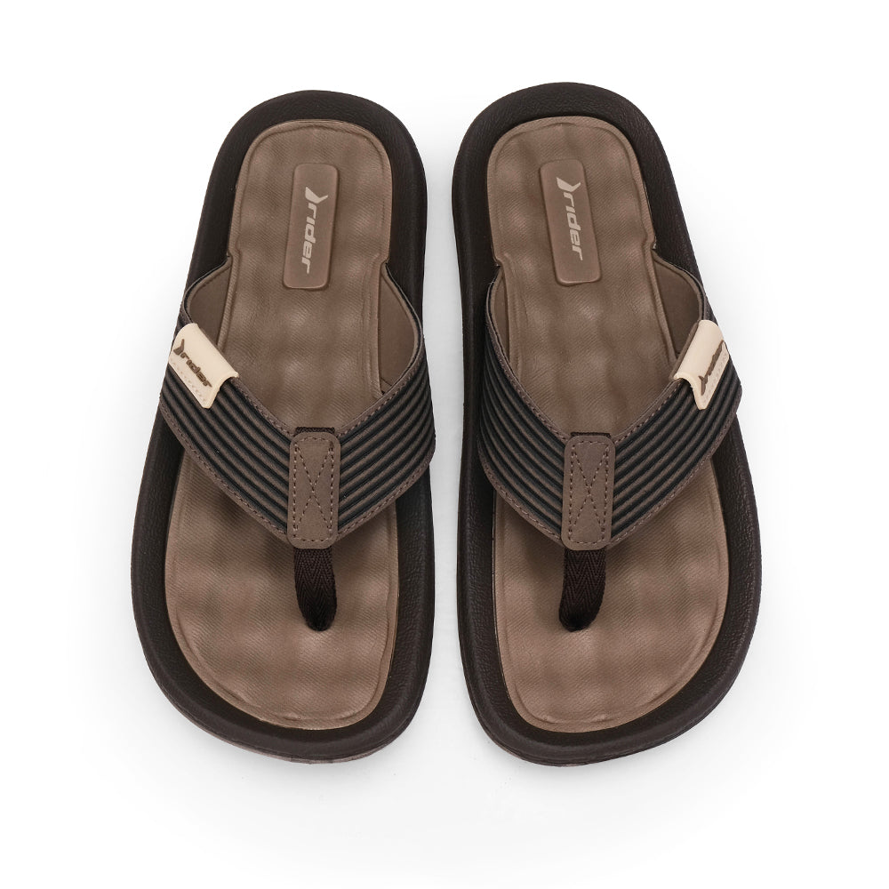 Chinelo Praia Homem Castanho