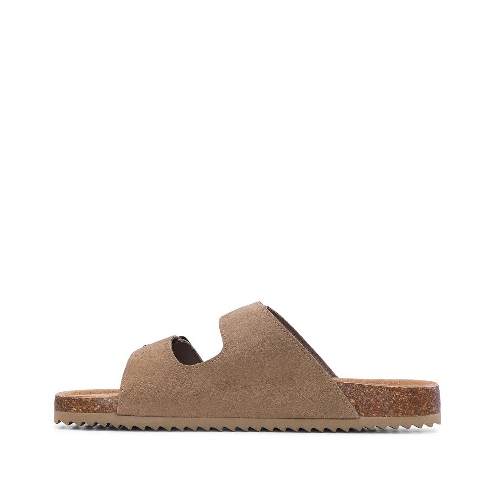 Chinelo Casual Homem Taupe