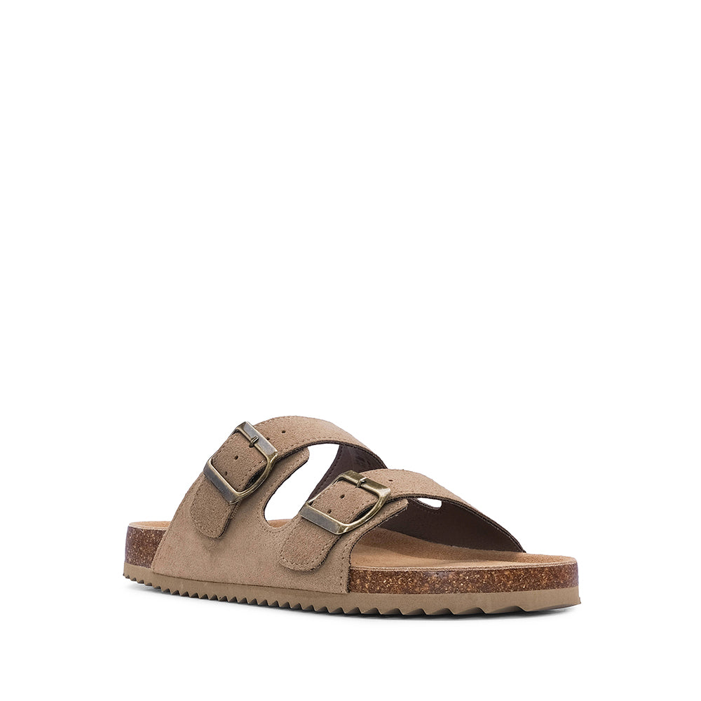 Chinelo Casual Homem Taupe