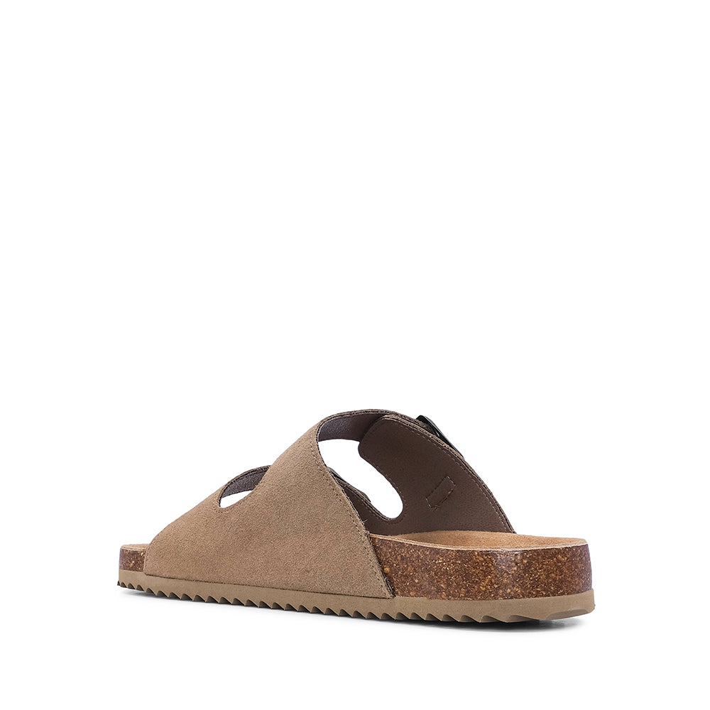 Chinelo Casual Homem Taupe