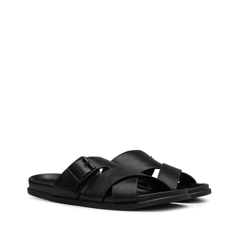 Chinelo Casual Homem Preto