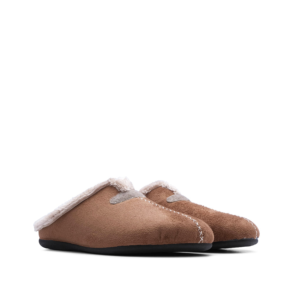 Chinelo Homewear Homem Têxtil Camel