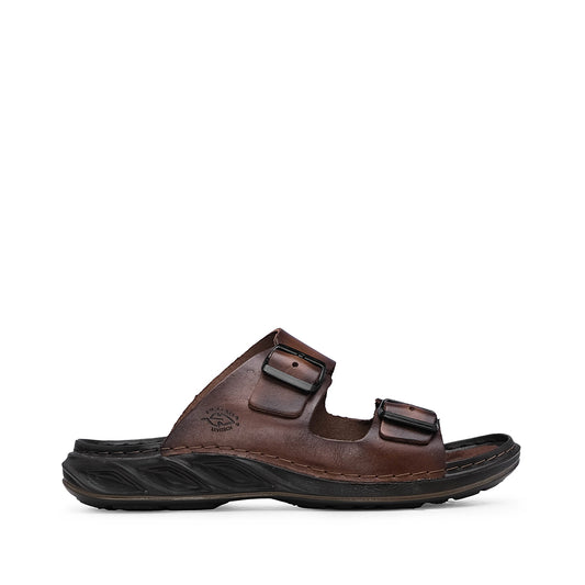 Chinelo Casual Homem Pele Castanho
