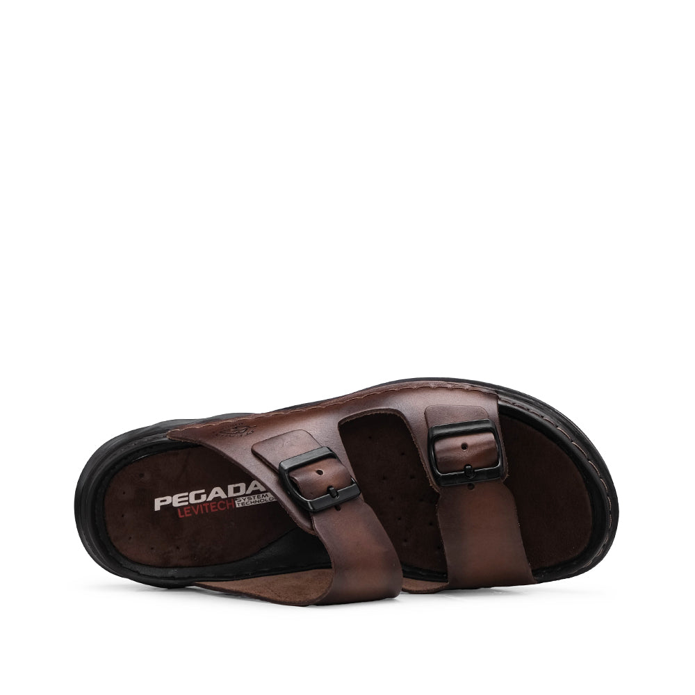 Chinelo Casual Homem Pele Castanho