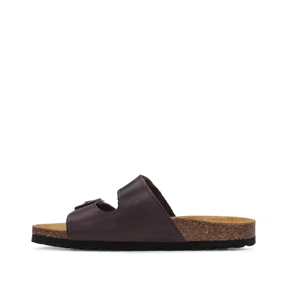 Chinelo Casual Homem Pele Castanho