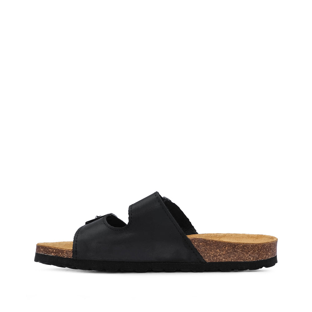 Chinelo Casual Homem Pele Preto