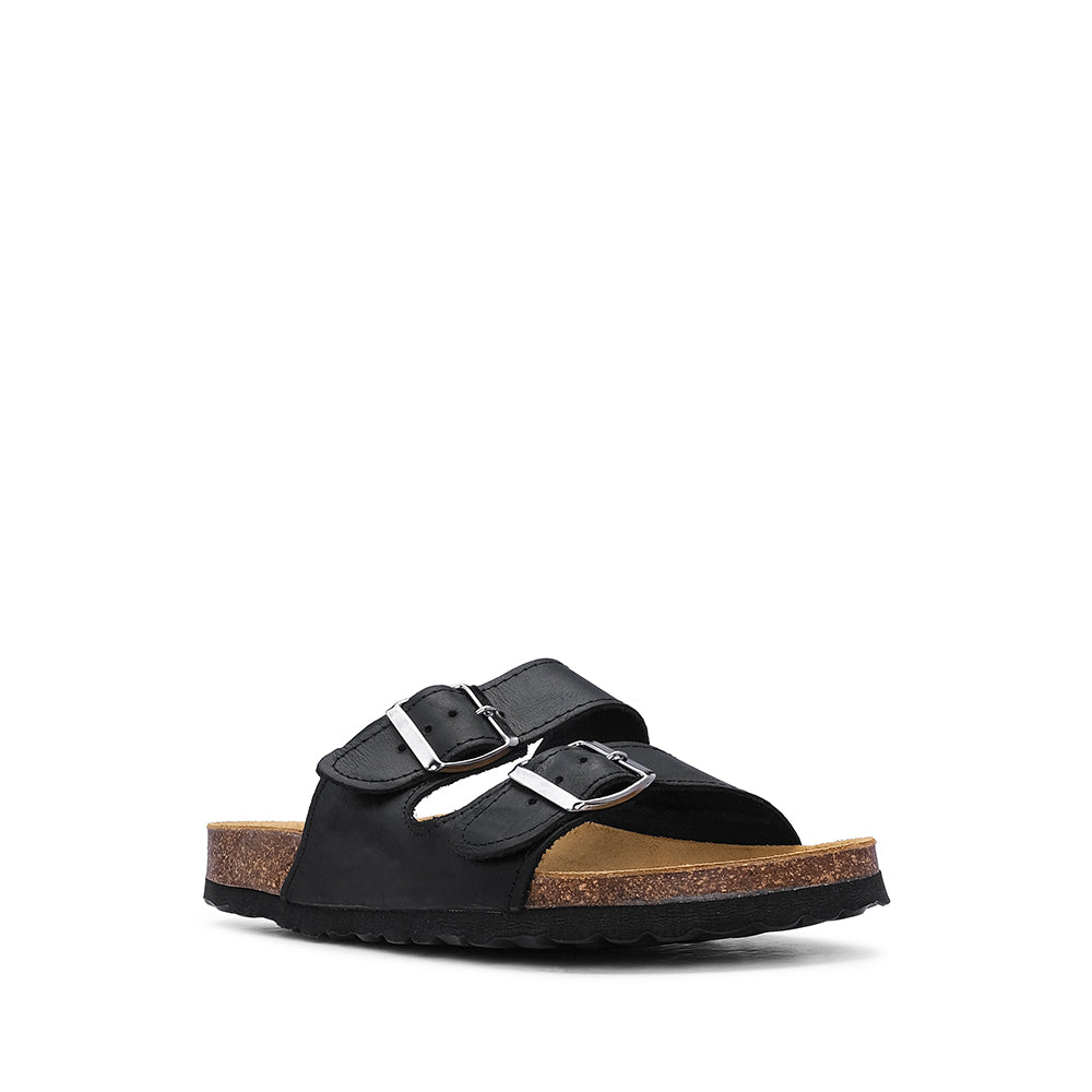 Chinelo Casual Homem Pele Preto