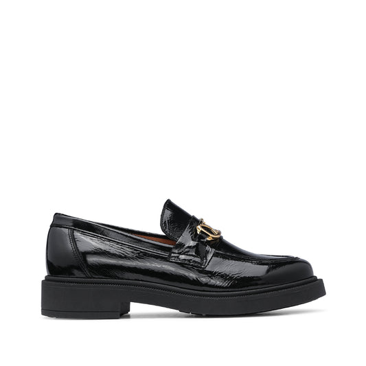 Sapato Casual Mulher Verniz Preto