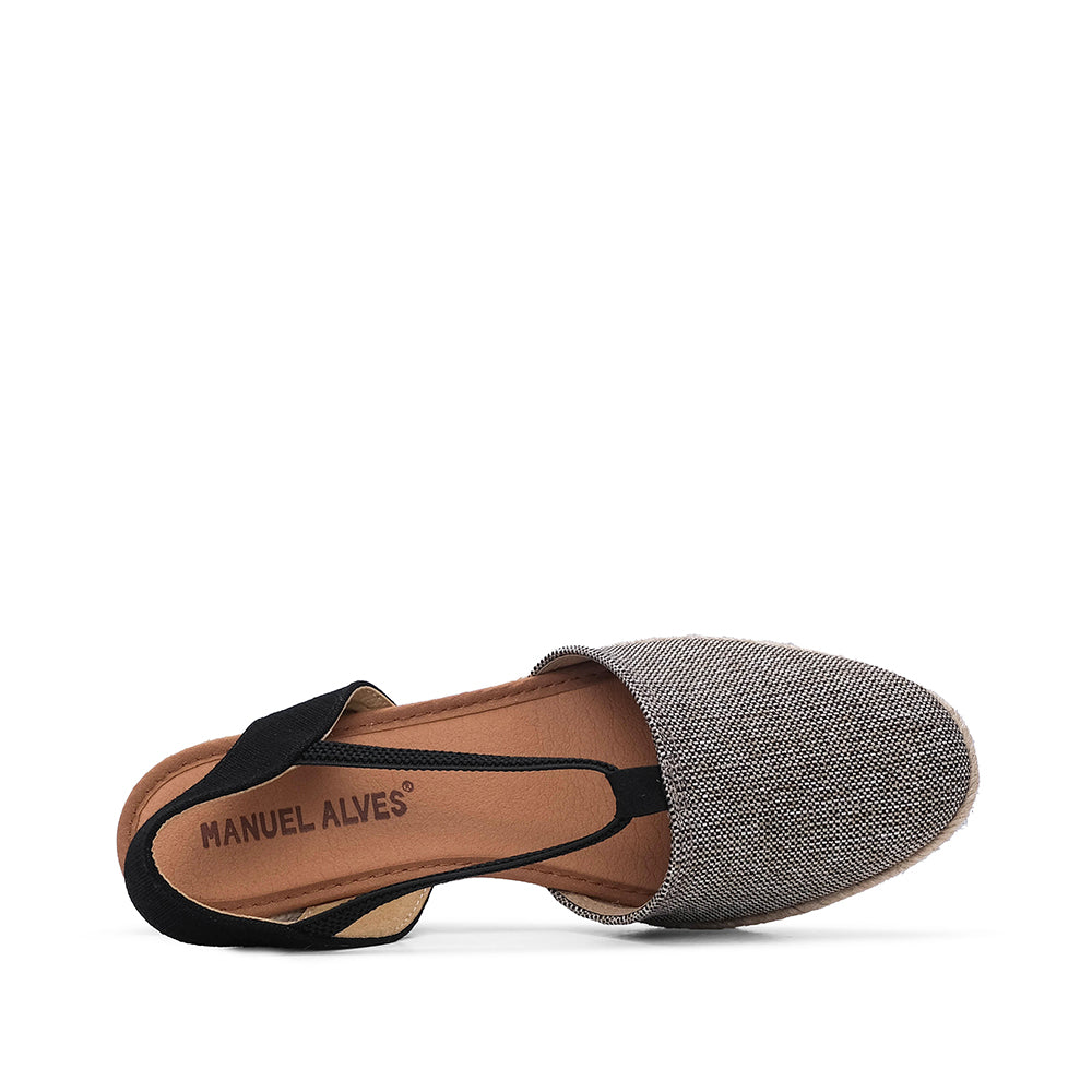Sapato Alpercatas Mulher  Preto