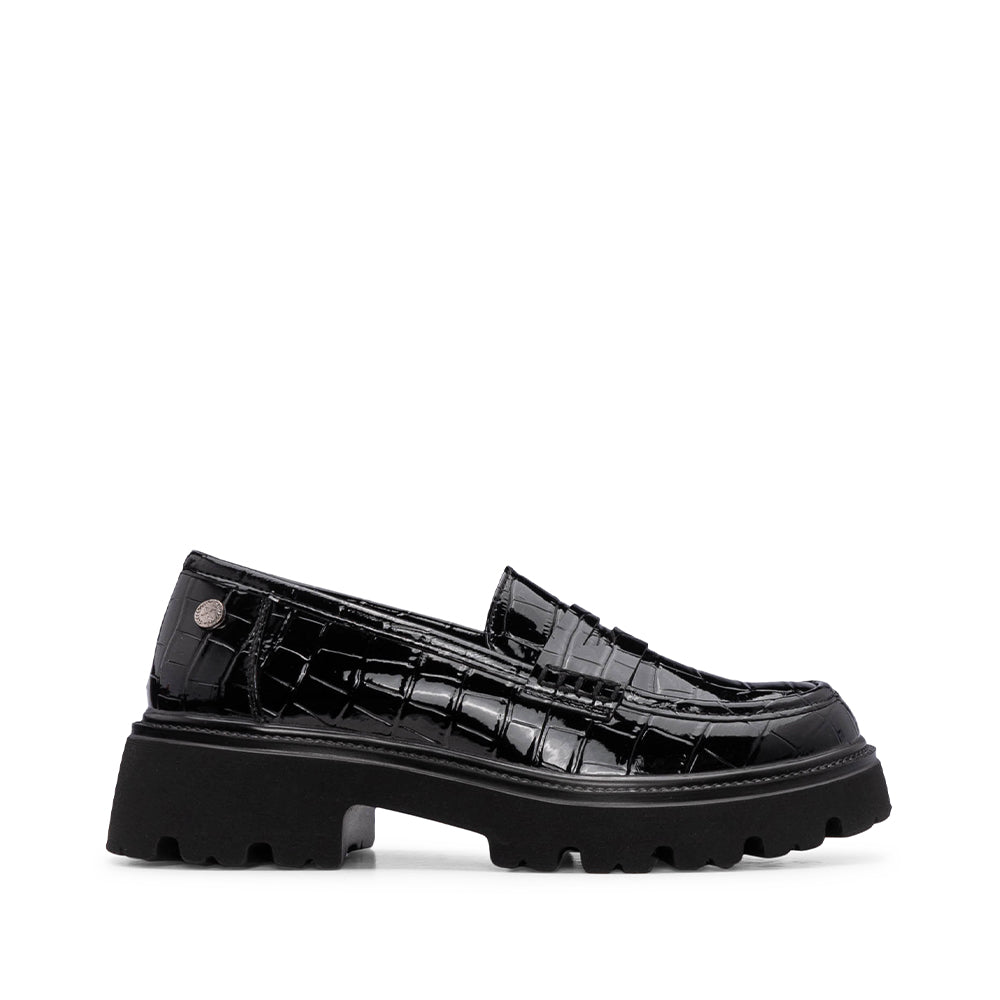 Sapato Mocassim Mulher Preto