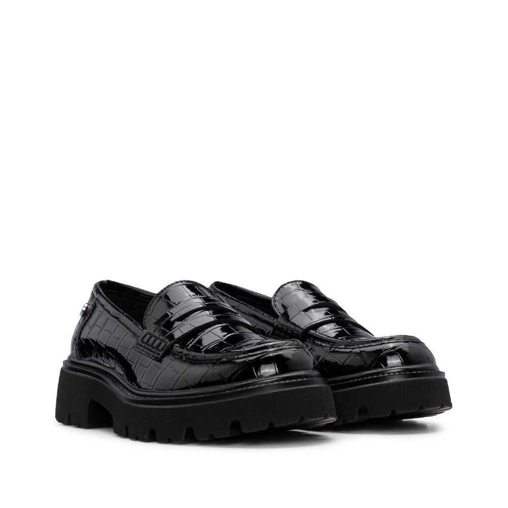 Sapato Mocassim Mulher Preto